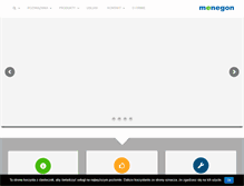 Tablet Screenshot of menegon.com.pl